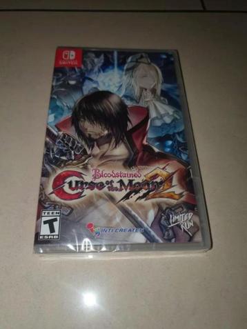 Bloodstained Curse of the Moon 2 Switch Sealed beschikbaar voor biedingen