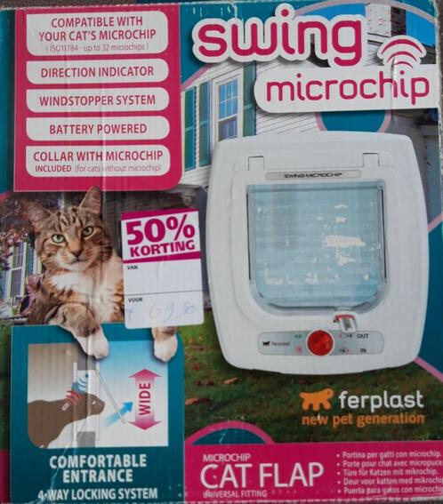 katten luik automatisch, Dieren en Toebehoren, Katten-accessoires, Nieuw, Ophalen of Verzenden