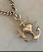 Prachtige antieke zilveren ketting geloof, hoop en liefde, Sieraden, Tassen en Uiterlijk, Antieke sieraden, Ophalen of Verzenden