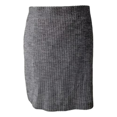 Marc Cain Wolmix Zwart Wit Patroon Mini Rok Maat (3) 40, Kleding | Dames, Rokken, Zo goed als nieuw, Maat 38/40 (M), Zwart, Boven de knie