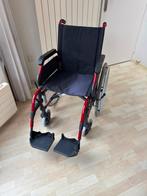 Breezy lichtgewicht opvouwbare rolstoel tot 120kg, Diversen, Ophalen, Duwrolstoel