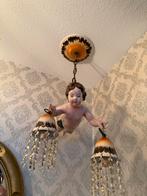 Cherub Plafondlamp Capodimonte Stijl Hanglamp Engel, Ophalen of Verzenden, Gebruikt, Minder dan 50 cm