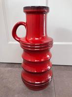 Grote vintage vloervaas Scheurich / W. Germany - rood, Ophalen of Verzenden