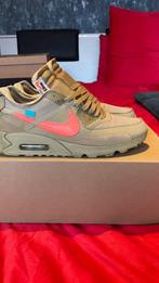 Nike Air Max 90 Off-White Desert Ore Maat 43, Kleding | Heren, Schoenen, Ophalen of Verzenden, Zo goed als nieuw, Overige kleuren