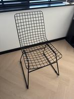 Draadstoel zwart, Huis en Inrichting, Stoelen, Ophalen, Zwart, Zo goed als nieuw, Metaal