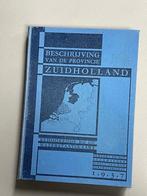 Beschr. Zuid-Holland behoordende bij de waterstaatkaart 1937