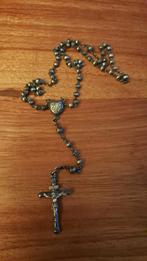 Antieke zilveren rozenkrans, Antiek en Kunst, Antiek | Religie, Ophalen of Verzenden