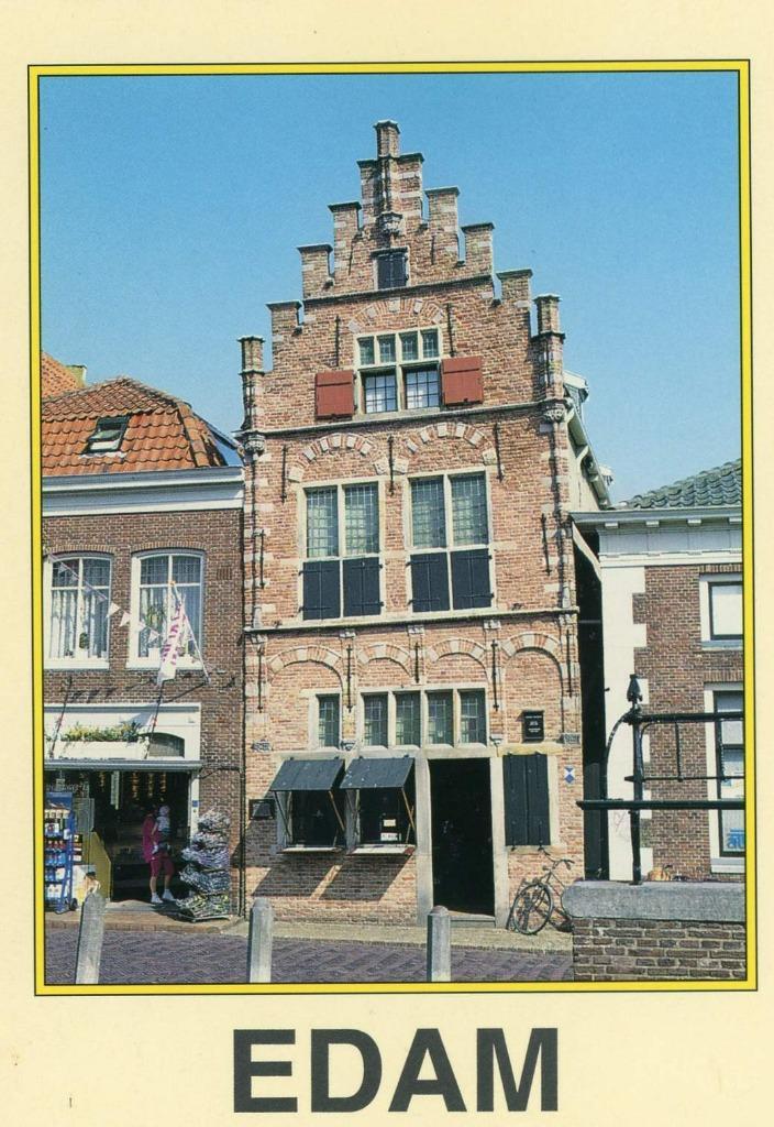 EDAM Museum, Verzamelen, Ansichtkaarten | Nederland, Gelopen, Noord-Holland, 1980 tot heden, Verzenden