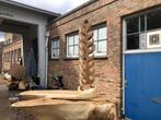 Wijnrek suar teak xxl, Huis en Inrichting, Woonaccessoires | Wijnrekken, Ophalen, 15 tot 25 flessen, Nieuw, 75 cm of meer