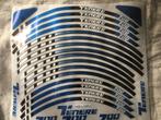 Tenere 700 velg stickers blauw-wit, Ophalen of Verzenden