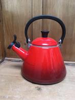 Le Creuset Fluitketel, 1 tot 2 liter, Gebruikt, Ophalen of Verzenden, Draadloos