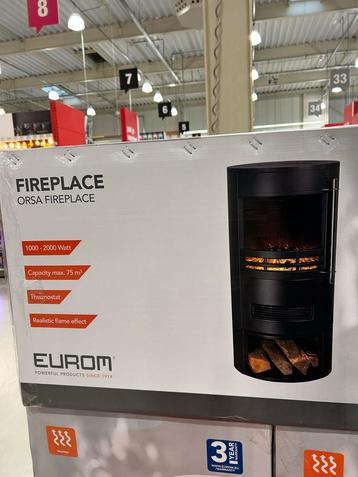 Eurom Fireplace Orsa Elektrische Kachel beschikbaar voor biedingen