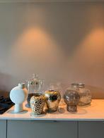 7 mooie vazen te koop!, Huis en Inrichting, Ophalen, Overige kleuren, Minder dan 50 cm, Glas