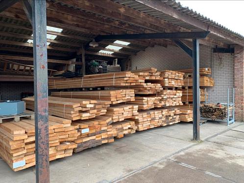 Te koop droog balkhout kopmaat 19x7, Doe-het-zelf en Verbouw, Hout en Planken, Zo goed als nieuw, Balk, Vuren, 300 cm of meer