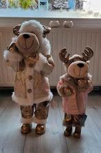 2 nieuw luxe kerstpoppen rendieren  65 cm en 50cm, Verzamelen, Dierenverzamelingen, Ophalen, Nieuw, Beeldje of Figuurtje