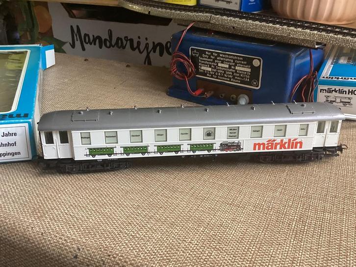 Marklin tentoonstellingswagen 140 jahre bahnhof Göppingen nw, Hobby en Vrije tijd, Modeltreinen | H0, Nieuw, Wagon, Wisselstroom