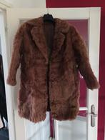 2 Vintage Bontjassen M dames, Kleding | Dames, Jassen | Winter, Maat 38/40 (M), Bruin, Onbekend, Ophalen of Verzenden