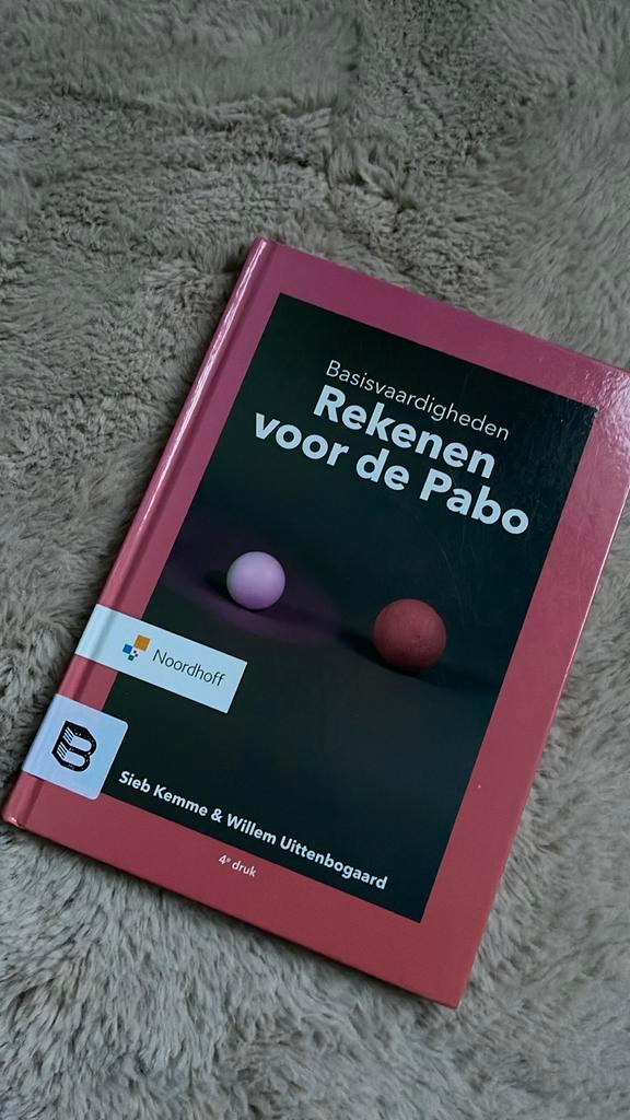 Sieb Kemme - Basisvaardigheden Rekenen voor de Pabo, Boeken, Studieboeken en Cursussen, Zo goed als nieuw, Ophalen of Verzenden