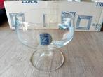 Te koop: set 6 kristallen coupe glazen, Huis en Inrichting, Keuken | Servies, Ophalen, Nieuw, Overige stijlen, Overige materialen