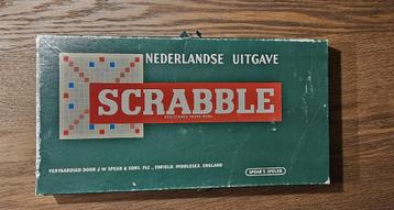 Scrabble van Spear's spelen , vintage uitvoering beschikbaar voor biedingen