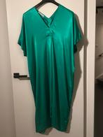 Zara - Heldergroene Satijn Jurk | maat XL, Zara, Maat 46/48 (XL) of groter, Ophalen of Verzenden, Gedragen