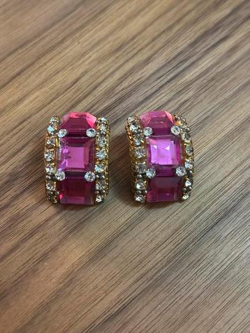 Vintage 50/60s Oorklips Bergkristal beschikbaar voor biedingen