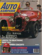 Autokampioen 13 1990 : Mercedes Benz 190 - BMW 520i - Honda, Gelezen, Algemeen, Ophalen of Verzenden, Autokampioen