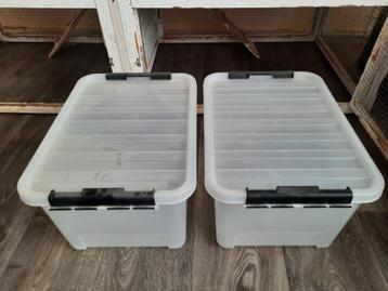 Opbergbak 2x  beschikbaar voor biedingen