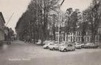 OOSTERHOUT - ca 1960 - Markt met auto's - citroen 2CV- eend, 1940 tot 1960, Ongelopen, Ophalen of Verzenden, Noord-Brabant