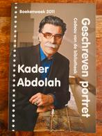 Geschreven portret Kader Abdolah gesigneerd, Boeken, Boekenweekgeschenken, Ophalen of Verzenden, Zo goed als nieuw, Just Enschede