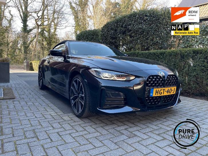 BMW M440i xDrive Cabrio | M 440 i | High Exe | Bj.2022 | 19", Auto's, BMW, Bedrijf, 4-Serie, 360° camera, 4x4, ABS, Achteruitrijcamera