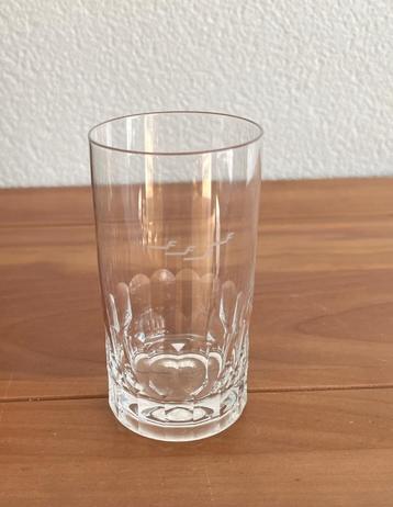 Finnair water glas kristal.   Vintage beschikbaar voor biedingen