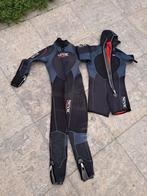 Duikpak Semidroog XL dubbel 7 mm, Ophalen, Zo goed als nieuw, Wetsuit