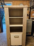Houten kast met lade en planken, Huis en Inrichting, Ophalen, Gebruikt, 50 tot 100 cm, Met lade(s)