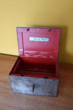 Stalen geldkist Beaumont, Antiek en Kunst, Ophalen of Verzenden