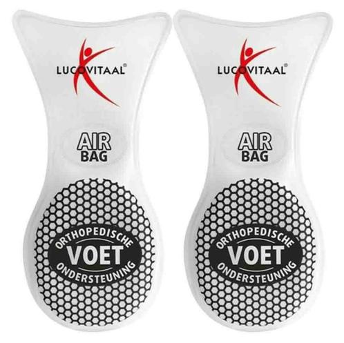 Lucovitaal orthopedische voet zooltjes airbag 2 stuks, Sport en Fitness, Gezondheidsproducten en Wellness, Nieuw, Lichaamsverzorging