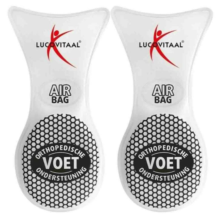 Lucovitaal orthopedische voet zooltjes airbag 2 stuks, Sport en Fitness, Gezondheidsproducten en Wellness, Nieuw, Lichaamsverzorging