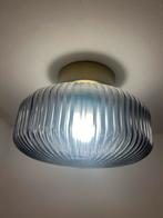 Plafond lamp, Huis en Inrichting, Lampen | Plafondlampen, Ophalen, Zo goed als nieuw, Glas