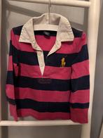 Ralph Lauren Kinderpolo 3T Roze/Blauw mt 98, Ophalen of Verzenden, Gebruikt, Polo Ralph Lauren, Jongen of Meisje