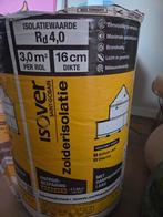 Isover Glaswol Zolderisolatie - 16cm dik (Rd 4.0), Dakisolatie, 12 cm of meer, Nieuw, Ophalen of Verzenden
