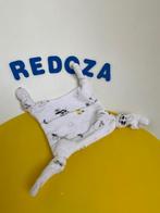 4513 doekje wit met dieren dierenprint merk onbekend, Ophalen of Verzenden, Zo goed als nieuw, Overige typen