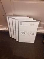 5 fotolijsten 30cm x 45 cm, Ophalen, Zo goed als nieuw
