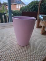 Gratis ophalen: lila vaasje / bloempot, Tuin en Terras, Bloempotten, Ophalen, Rond, Zo goed als nieuw, Minder dan 25 cm