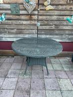 Ronde tuintafel, Tuin en Terras, Tuintafels, Ophalen, Gebruikt, Rond, Kunststof