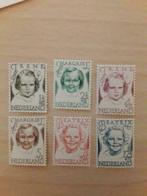 1946 prinsessenzegels nvph 454-459 Irene, Margriet, Beatrix, Postzegels en Munten, Postzegels | Nederland, Verzenden, Postfris