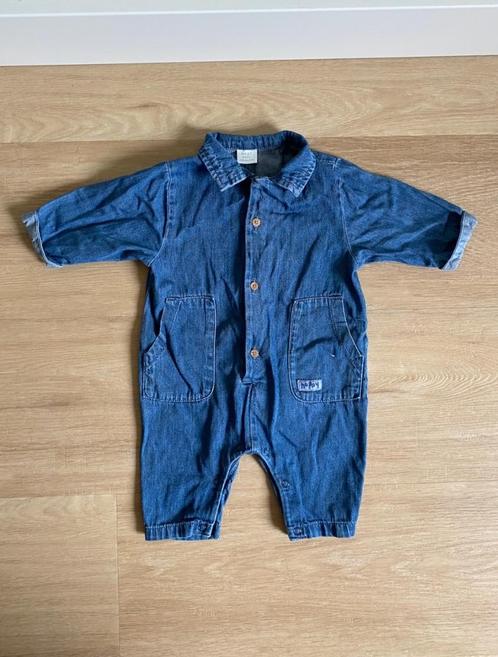 Z.g.a.n. Denim playsuit / pakje spijkerstof, Next, maat 62, Kinderen en Baby's, Babykleding | Maat 62, Zo goed als nieuw, Jongetje of Meisje