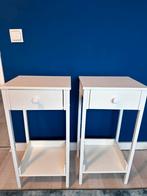 High Side Table, Slim Bedside Table with Drawer and Shelf, Ophalen, Minder dan 45 cm, 55 tot 70 cm, Zo goed als nieuw