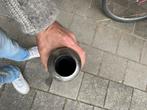 Halvhoge blèr pijp, met denper niet afgebeeld. Honda, Fietsen en Brommers, Brommeronderdelen | Oldtimers, Ophalen, Uitlaat, Overige merken