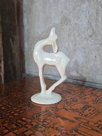Etha Lempke Gouds Plateel - Hert, Antiek en Kunst, Kunst | Designobjecten, Ophalen of Verzenden