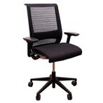 Steelcase Think bureaustoel - Refurbished - 5 jaar garantie!, Zwart, Ophalen of Verzenden, Zo goed als nieuw, Bureaustoel